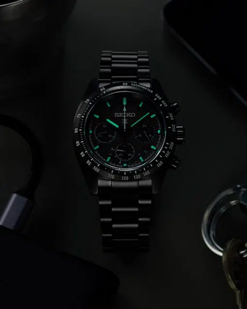 Seiko Prospex Speedtimer Solar Chronograph The Black Series - SSC917P1 - Bilde 2