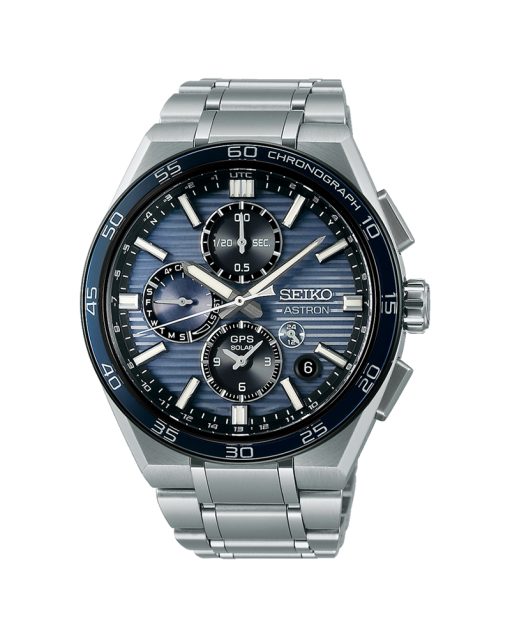 Seiko Astron GPS Solar Dual-Time Chronograph 44mm - SSH175J1