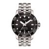 Produktbilde av Tissot Seastar 1000 Powermatic 80 med sort urskive og lenke. Ref. T120.407.11.051.00.