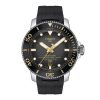 Produktbilde av Tissot Seastar 2000 Professional Powermatic 80 med sort urskive og sort gummireim. Ref. T120.607.17.441.01.