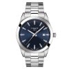 Tissot Gentleman Quartz med blå tallskive og stål lenke. Referanse T127.410.11.041.00
