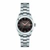 Produktbilde av Tissot T-My Lady Automatic 29.3mm med sort tallskive og lenke. Ref. T132.007.11.066.01