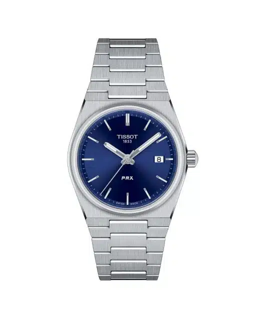 Produktbilde for Tissot PRX 35mm. Blå urskive. Referansenummer T137.210.11.041.00