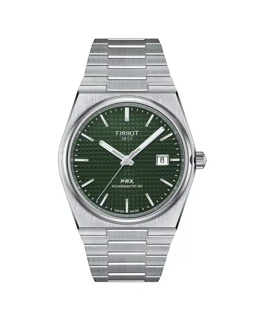Produktbilde for Tissot PRX 40mm grønn urskive Powermatic 80 Ref. T137.407.11.091.00