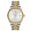 Produktbilde av Tissot Ballade 40mm med sølv urskive på stållenke. Ref. T156.410.22.031.00.