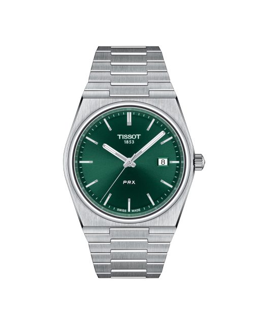 Tissot PRX Quartz 40mm green dial, Ref. T137.410.11.091.00