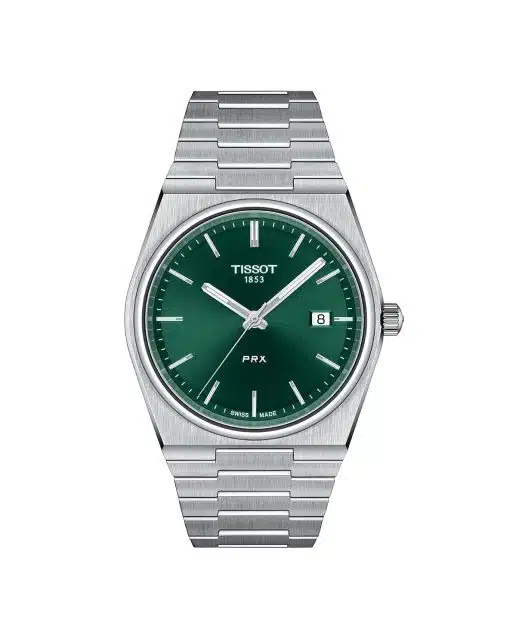 Tissot PRX Quartz 40mm green dial, Ref. T137.410.11.091.00