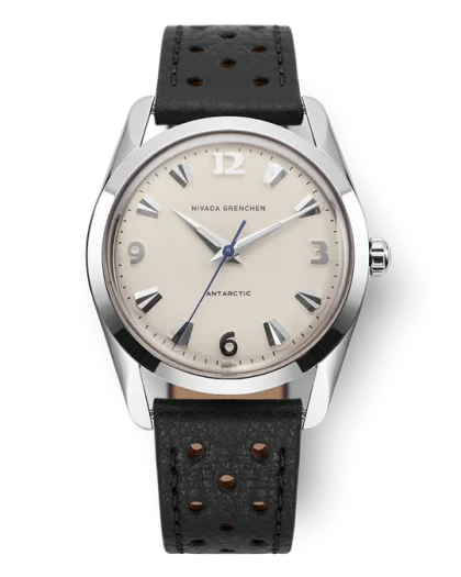 Nivada Grenchen Antarctic Eggshell White Luminova - 35mm - Bilde 16