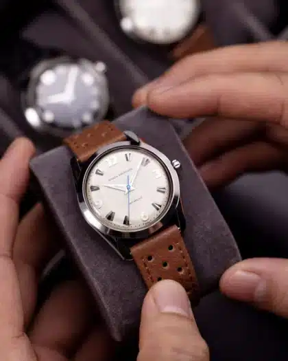 Nivada Grenchen Antarctic Eggshell White Luminova - 35mm - Bilde 8