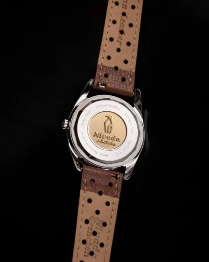Nivada Grenchen Antarctic Eggshell White Luminova - 35mm - Bilde 5