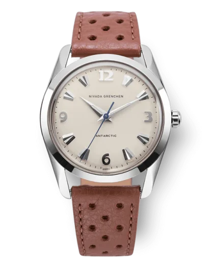Nivada Grenchen Antarctic Eggshell White Luminova - 35mm - Bilde 21