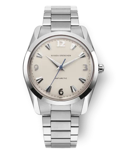 Nivada Grenchen Antarctic Eggshell White Luminova - 35mm - Bilde 14