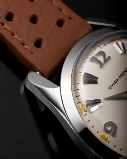 Nivada Grenchen Antarctic Eggshell Beige Luminova - 38mm - Bilde 9