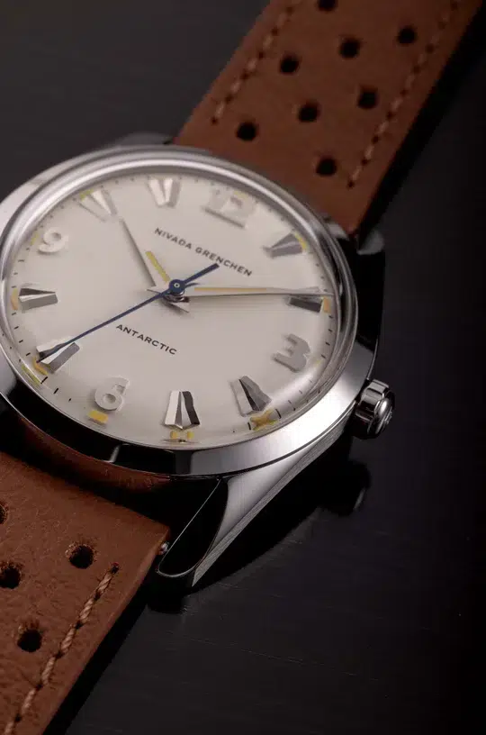 Nivada Grenchen Antarctic Eggshell Beige Luminova - 38mm - Bilde 8