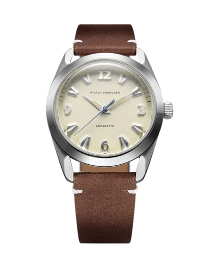 Nivada Grenchen Antarctic Eggshell Beige Luminova - 38mm - Bilde 15