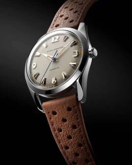 Nivada Grenchen Antarctic Eggshell Beige Luminova - 38mm - Bilde 10