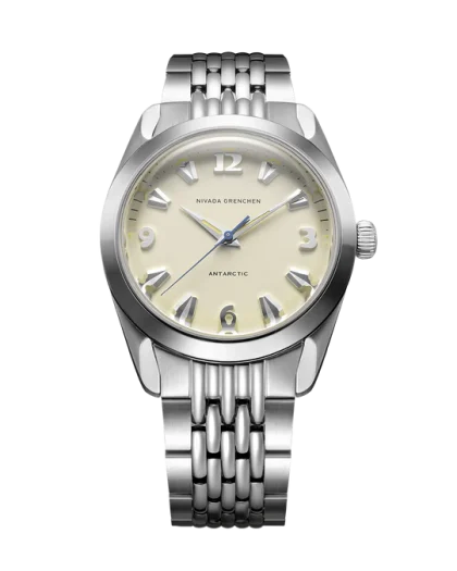 Nivada Grenchen Antarctic Eggshell Beige Luminova - 38mm - Bilde 20