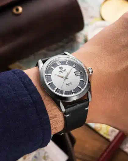 Nivada Grenchen Antarctic Glacier 38mm - Bilde 5