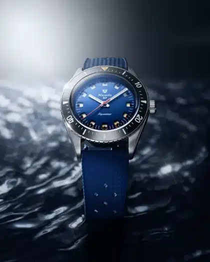 Nivada Grenchen Antarctic Diver Aquamar Blue - Bilde 4