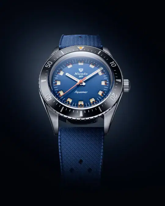 Nivada Grenchen Antarctic Diver Aquamar Blue - Bilde 2