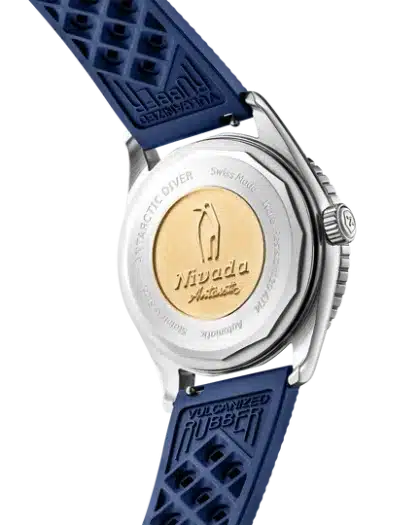 Nivada Grenchen Antarctic Diver Aquamar Blue - Bilde 11