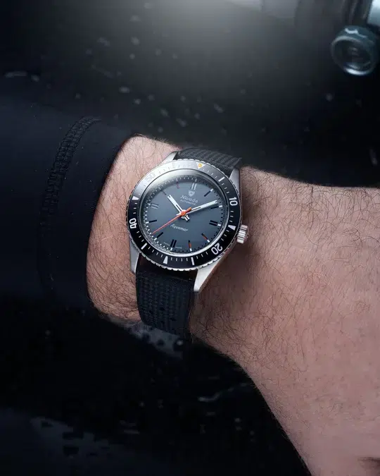 Nivada Grenchen Antarctic Diver Aquamar Grey - Bilde 6