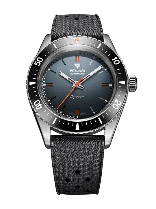 Nivada Grenchen Antarctic Diver Aquamar Grey - Bilde 2