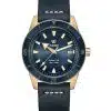 Produktbilde av Rado Captain Cook med blå urskive på skinnrem. Ref. R32504205.