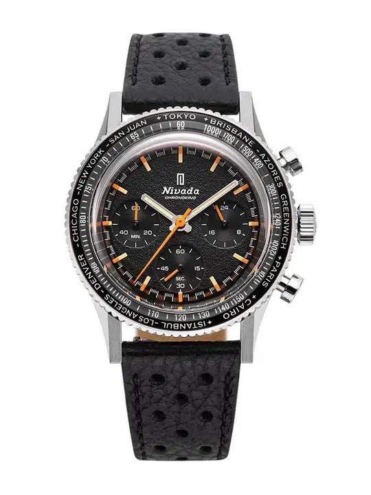 Nivada Grenchen Chronoking Mecaquartz Inter. Bezel - Bilde 30