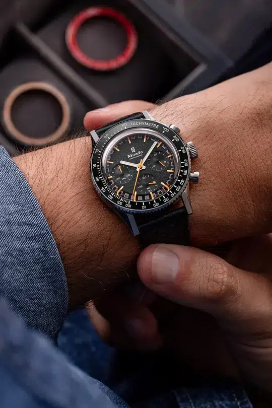 Nivada Grenchen Chronoking Mecaquartz Inter. Bezel - Bilde 7