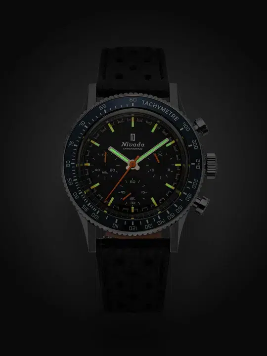 Nivada Grenchen Chronoking Mecaquartz Inter. Bezel - Bilde 23