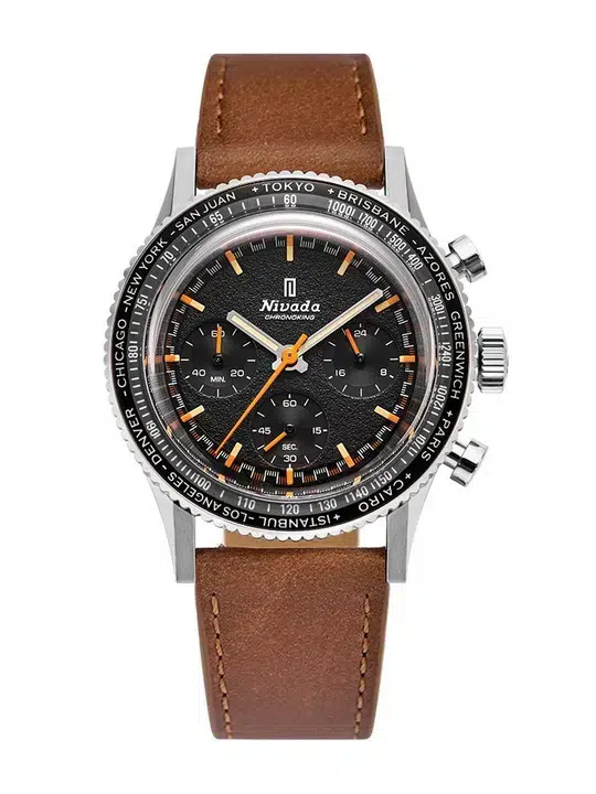 Nivada Grenchen Chronoking Mecaquartz Inter. Bezel - Bilde 29