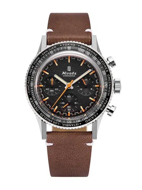 Nivada Grenchen Chronoking Mecaquartz Inter. Bezel - Bilde 32