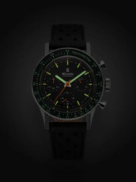 Nivada Grenchen Chronoking Mecaquartz Inter. Bezel - Bilde 24