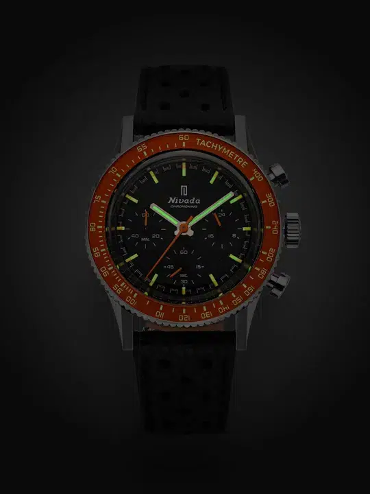 Nivada Grenchen Chronoking Mecaquartz Inter. Bezel - Bilde 20