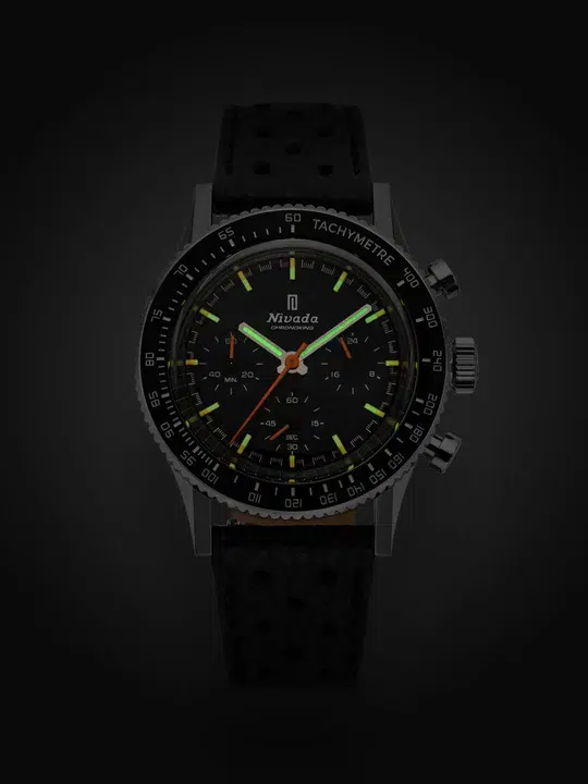 Nivada Grenchen Chronoking Mecaquartz Inter. Bezel - Bilde 22