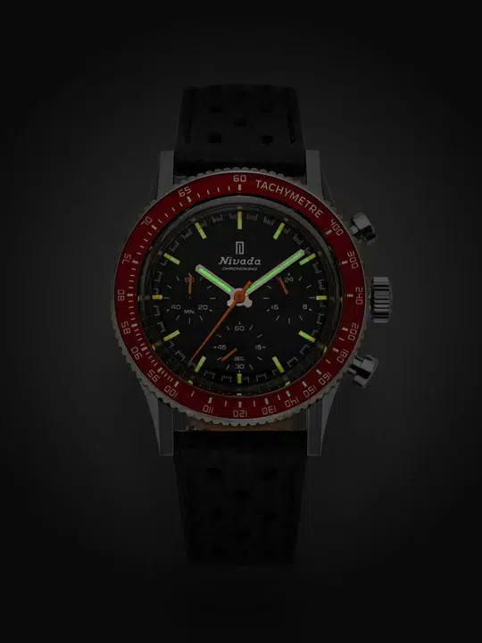 Nivada Grenchen Chronoking Mecaquartz Inter. Bezel - Bilde 21