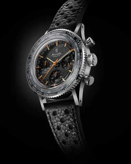 Nivada Grenchen Chronoking Mecaquartz Inter. Bezel - Bilde 5