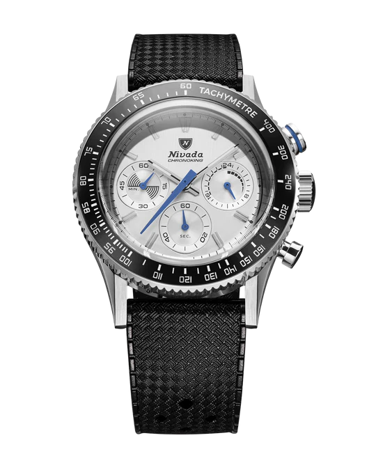Nivada Grenchen Chronoking Mechaquartz Racing Grey - Bilde 17