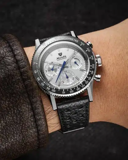 Nivada Grenchen Chronoking Mechaquartz Racing Grey - Bilde 2