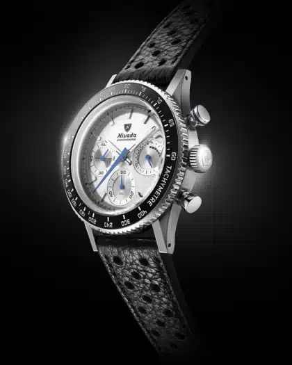 Nivada Grenchen Chronoking Mechaquartz Racing Grey - Bilde 8