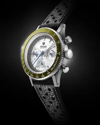 Nivada Grenchen Chronoking Mechaquartz Racing Grey - Bilde 10