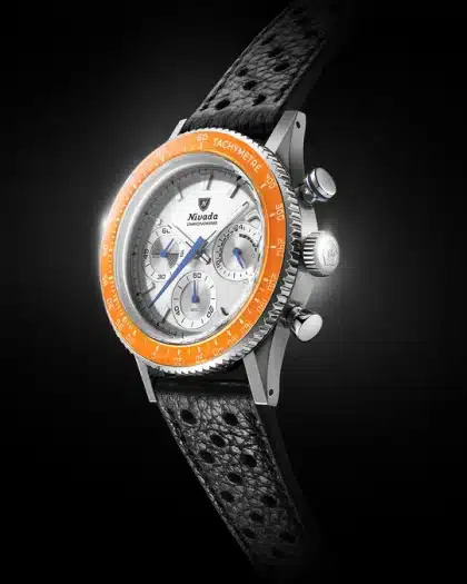 Nivada Grenchen Chronoking Mechaquartz Racing Grey - Bilde 9