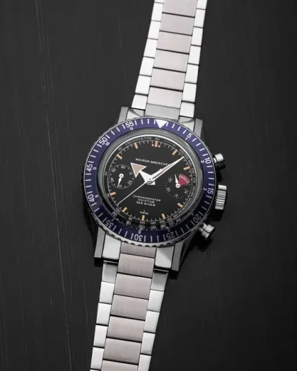 Nivada Grenchen Chronomaster Broad Arrow Inter.Bezel -38mm - Bilde 5