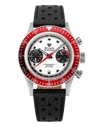 Nivada Grenchen Chronomaster Panda -38mm - Bilde 9