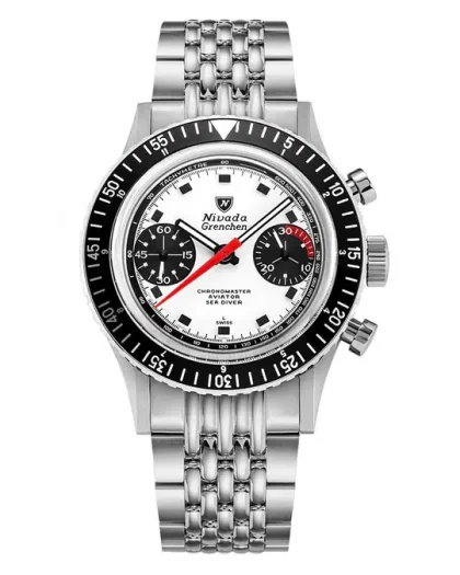 Nivada Grenchen Chronomaster Panda -38mm