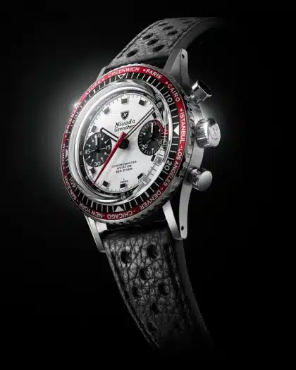 Nivada Grenchen Chronomaster Panda -38mm - Bilde 5