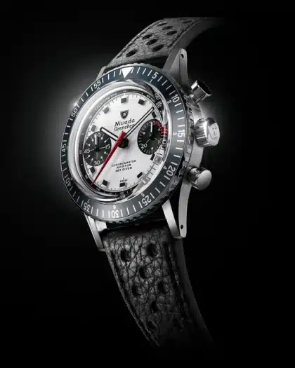 Nivada Grenchen Chronomaster Panda -38mm - Bilde 7