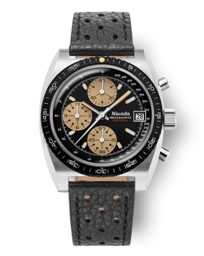 Nivada Grenchen Autochron Mecaquartz - Bilde 9