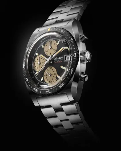 Nivada Grenchen Autochron Mecaquartz - Bilde 3